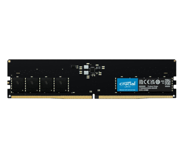 CRUCIAL Pamięć DDR5 16GB/4800 CL40 (16Gbit) CT16G48C40U5 - 724640 - zdjęcie